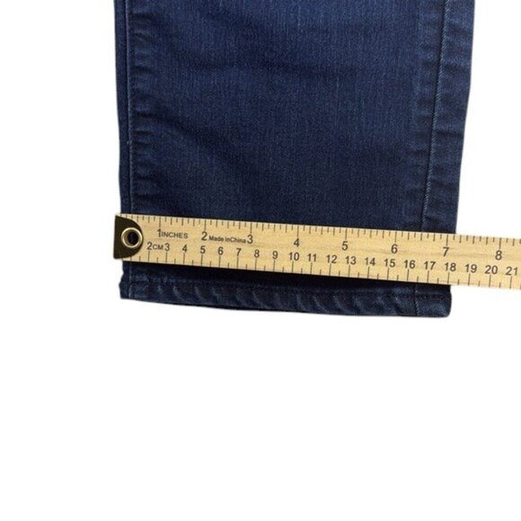 Loft Curvy Kick Crop Jeans High Rise Women’s Size 32 | Excellent Condition - Picture 7 of 9